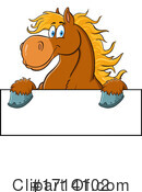 Horse Clipart #1714102 by Hit Toon