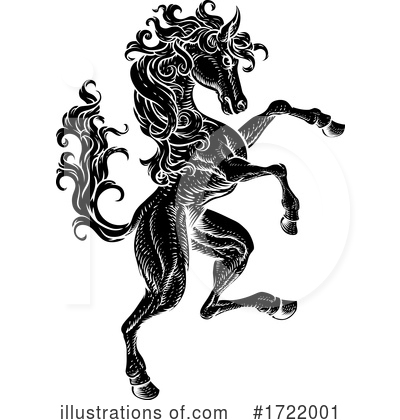 Royalty-Free (RF) Horse Clipart Illustration by AtStockIllustration - Stock Sample #1722001