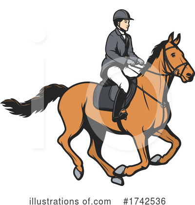 Royalty-Free (RF) Horse Clipart Illustration by Vector Tradition SM - Stock Sample #1742536