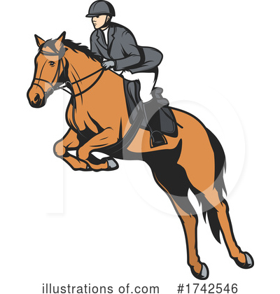 Royalty-Free (RF) Horse Clipart Illustration by Vector Tradition SM - Stock Sample #1742546