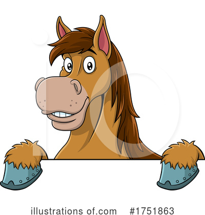 Horse Clipart #1751863 by Hit Toon