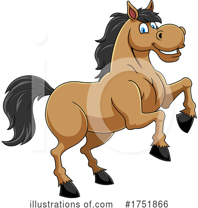 Horse Clipart #1751866 by Hit Toon