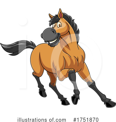 Horse Clipart #1751870 by Hit Toon
