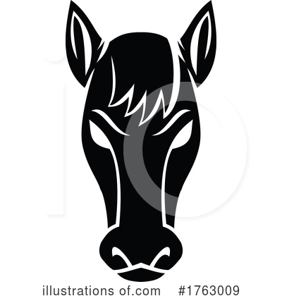 Royalty-Free (RF) Horse Clipart Illustration by patrimonio - Stock Sample #1763009