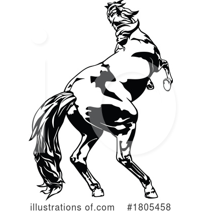 Royalty-Free (RF) Horse Clipart Illustration by dero - Stock Sample #1805458