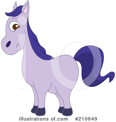 Royalty-Free (RF) Horse Clipart Illustration by yayayoyo - Stock Sample #210649