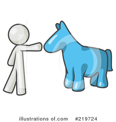 Royalty-Free (RF) Horse Clipart Illustration by Leo Blanchette - Stock Sample #219724