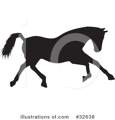 Royalty-Free (RF) Horse Clipart Illustration by KJ Pargeter - Stock Sample #32638