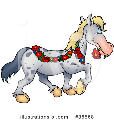 Royalty-Free (RF) Horse Clipart Illustration by dero - Stock Sample #38568