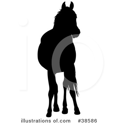 Royalty-Free (RF) Horse Clipart Illustration by dero - Stock Sample #38586