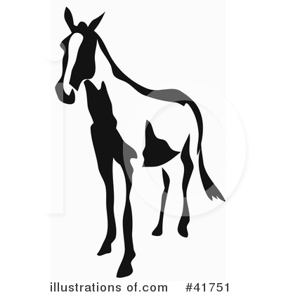 horse images free clip art. Royalty-Free (RF) Horse Clipart Illustration by Prawny - Stock Sample #41751