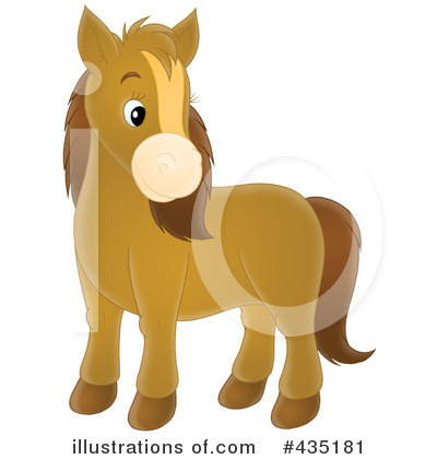 Royalty-Free (RF) Horse Clipart Illustration by Alex Bannykh - Stock Sample #435181