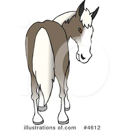 Royalty-Free (RF) Horse Clipart Illustration by djart - Stock Sample #4612