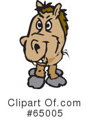Horse Clipart #65005 by Dennis Holmes Designs