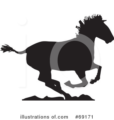 Royalty-Free (RF) Horse Clipart Illustration by xunantunich - Stock Sample #69171