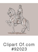 Horseback Clipart #92023 by patrimonio