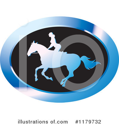 Horseback Riding Clipart #1179732 by Lal Perera