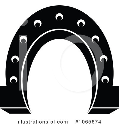Royalty-Free (RF) Horseshoe Clipart Illustration by Vector Tradition SM - Stock Sample #1065674