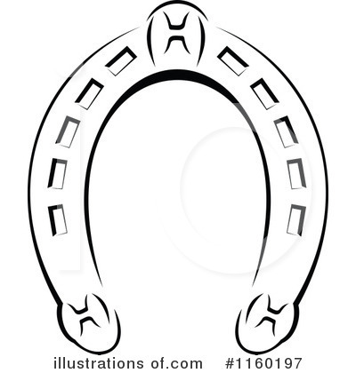 Royalty-Free (RF) Horseshoe Clipart Illustration by Vector Tradition SM - Stock Sample #1160197