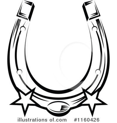Royalty-Free (RF) Horseshoe Clipart Illustration by Vector Tradition SM - Stock Sample #1160426