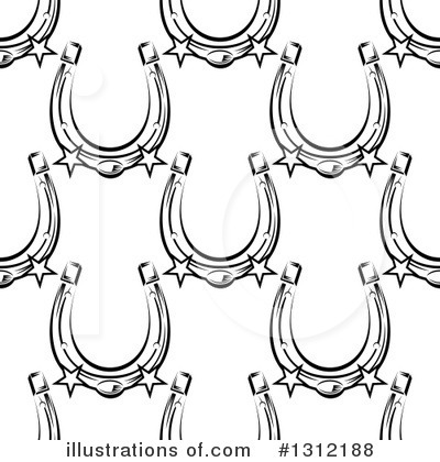 Royalty-Free (RF) Horseshoe Clipart Illustration by Vector Tradition SM - Stock Sample #1312188