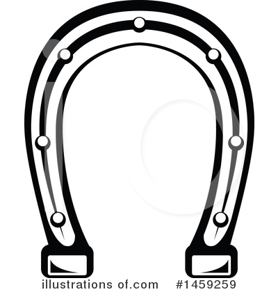 Royalty-Free (RF) Horseshoe Clipart Illustration by Vector Tradition SM - Stock Sample #1459259