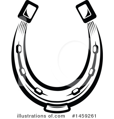 Royalty-Free (RF) Horseshoe Clipart Illustration by Vector Tradition SM - Stock Sample #1459261