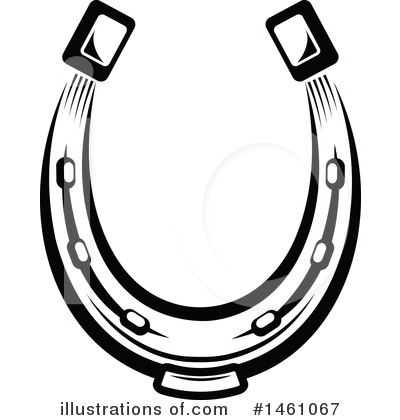 Royalty-Free (RF) Horseshoe Clipart Illustration by Vector Tradition SM - Stock Sample #1461067