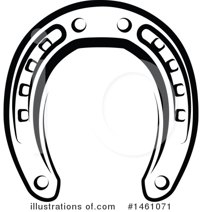 Royalty-Free (RF) Horseshoe Clipart Illustration by Vector Tradition SM - Stock Sample #1461071