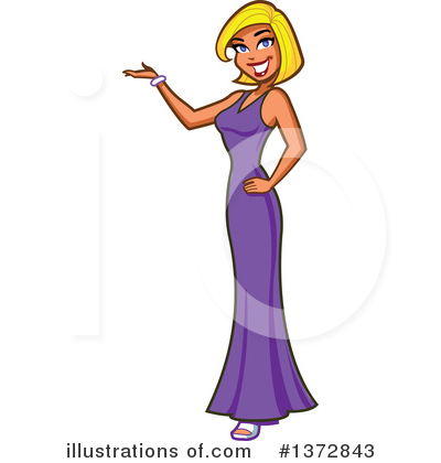 Actress Clipart #1372843 by Clip Art Mascots