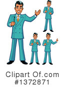 Host Clipart #1372871 by Clip Art Mascots