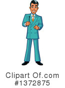 Host Clipart #1372875 by Clip Art Mascots