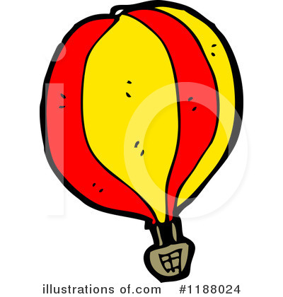 Royalty-Free (RF) Hot Air Balloon Clipart Illustration by lineartestpilot - Stock Sample #1188024