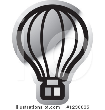 Royalty-Free (RF) Hot Air Balloon Clipart Illustration by Lal Perera - Stock Sample #1230035