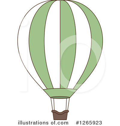Royalty-Free (RF) Hot Air Balloon Clipart Illustration by Vector Tradition SM - Stock Sample #1265923