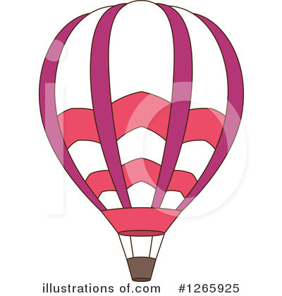Royalty-Free (RF) Hot Air Balloon Clipart Illustration by Vector Tradition SM - Stock Sample #1265925