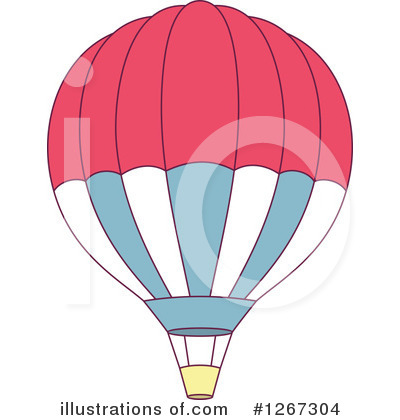 Royalty-Free (RF) Hot Air Balloon Clipart Illustration by Vector Tradition SM - Stock Sample #1267304