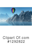 Hot Air Balloon Clipart #1292822 by KJ Pargeter