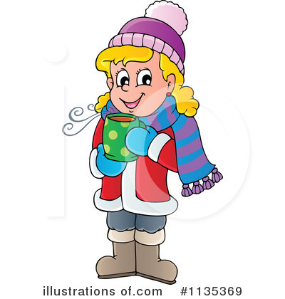 Royalty-Free (RF) Hot Chocolate Clipart Illustration by visekart - Stock Sample #1135369
