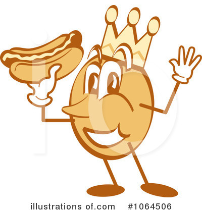 Royalty-Free (RF) Hot Dog Clipart Illustration by Andy Nortnik - Stock Sample #1064506