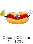 Hot Dog Clipart #1117304 by BNP Design Studio