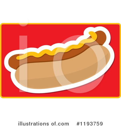 Weiner Clipart #1193759 by Maria Bell