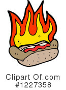 Hot Dog Clipart #1227358 by lineartestpilot