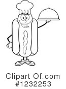 Hot Dog Clipart #1232253 by Hit Toon