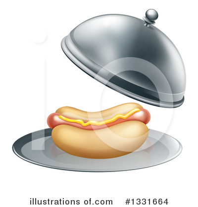 Royalty-Free (RF) Hot Dog Clipart Illustration by AtStockIllustration - Stock Sample #1331664