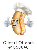 Hot Dog Clipart #1358846 by AtStockIllustration