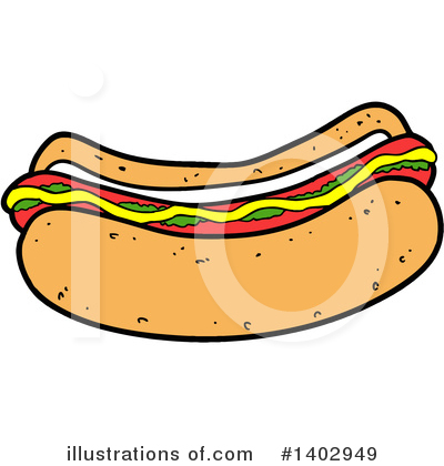 Fast Food Clipart #1402949 by LaffToon