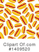 Hot Dog Clipart #1409520 by Vector Tradition SM