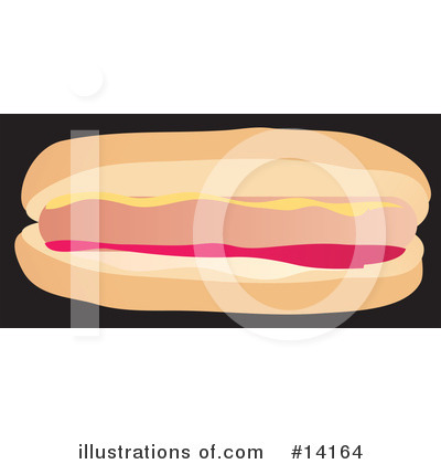Hot Dogs Clipart #14164 by Rasmussen Images