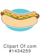 Hot Dog Clipart #1434259 by Maria Bell